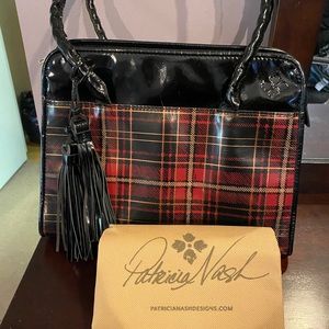 “Tartan” PATRICIA NASH shoulder bag